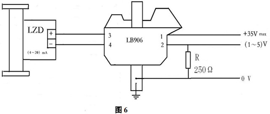 氣體浮子流量計(jì)本安防爆型接線圖